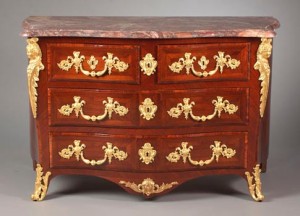 Louis XV Rosewood Commode