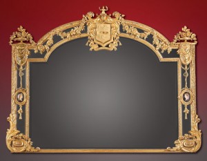 19th Century English Giltwood Mirror