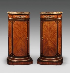 Demi-Lune Cabinets / Pedestals