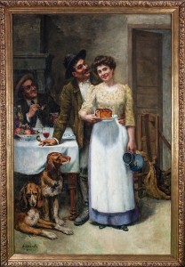 "The Baker's Wife" Painting