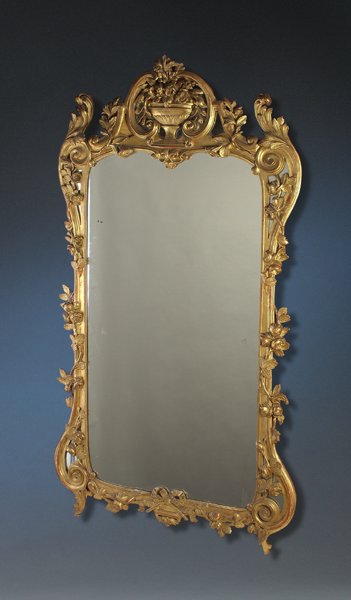 19th Regence Style Giltwood Mirror